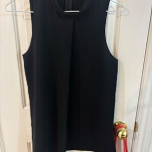 Theory tunic top high neck, a line shirt black